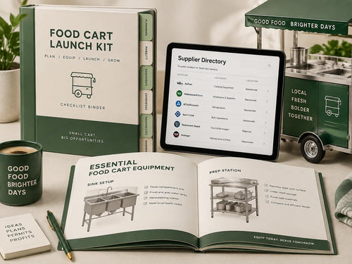 Food Cart Launch Checklist & Supplier Starter Pack